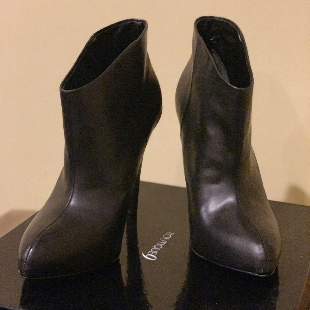 Boutique 9 Faustine High Heel Boots - Black